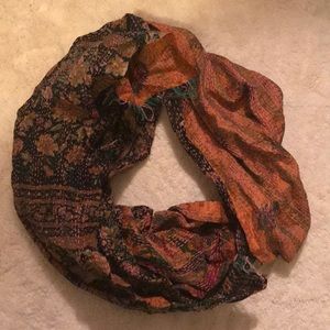Recycled sari scarf